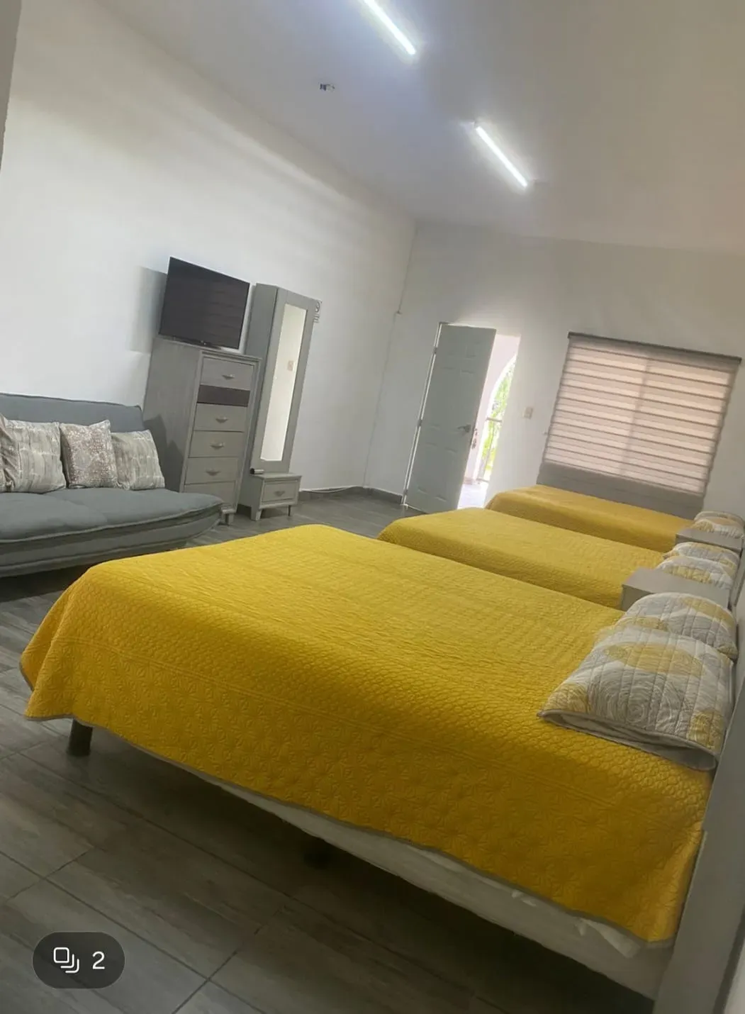 Habitación sencilla del Hotel Los Arcos Inn, García